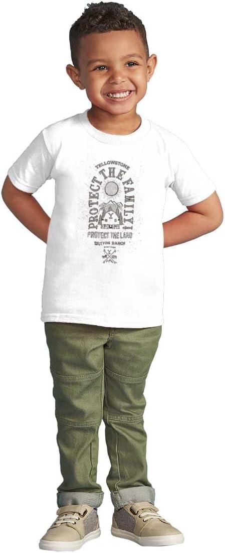 imageYellowstone Protect The Family Barn Toddler Boy Girl T ShirtWhite