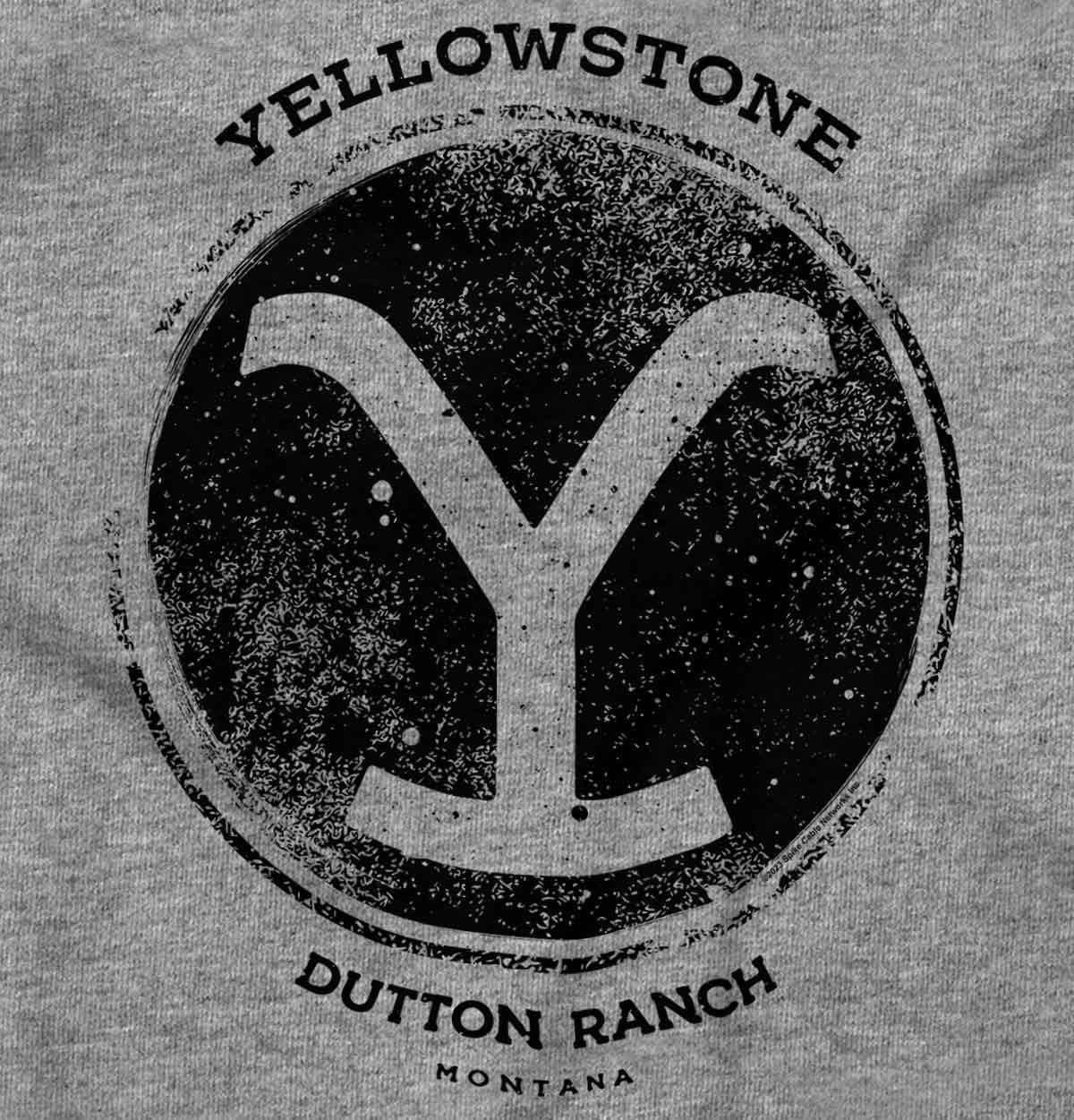 imageYellowstone Ranch Cattle Brand Toddler Boy Girl T ShirtHeather