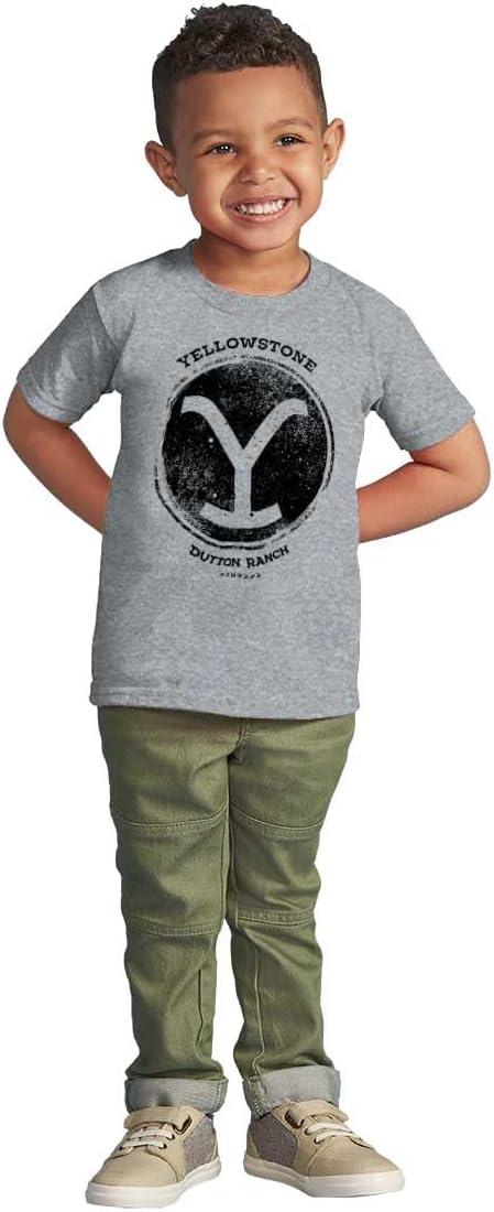 imageYellowstone Ranch Cattle Brand Toddler Boy Girl T ShirtHeather