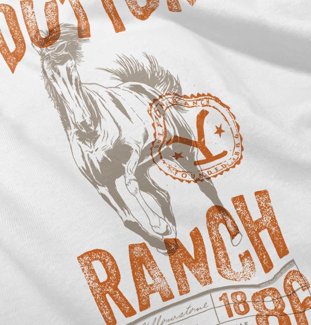 imageYellowstone Ranch Horse Last Ride Toddler Boy Girl T ShirtWhite