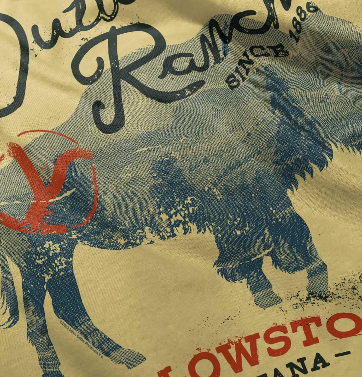 imageYellowstone Ranch Montana Buffalo Toddler Boy Girl T ShirtButter