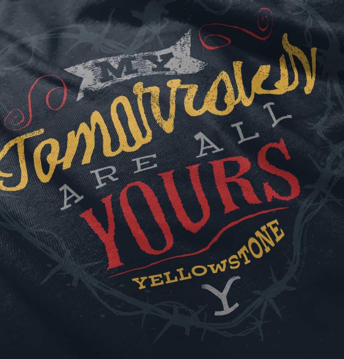 imageYellowstone Tomorrows are All Yours Toddler Boy Girl T ShirtNavy