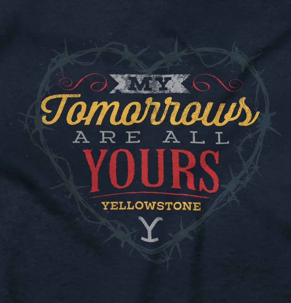 imageYellowstone Tomorrows are All Yours Toddler Boy Girl T ShirtNavy