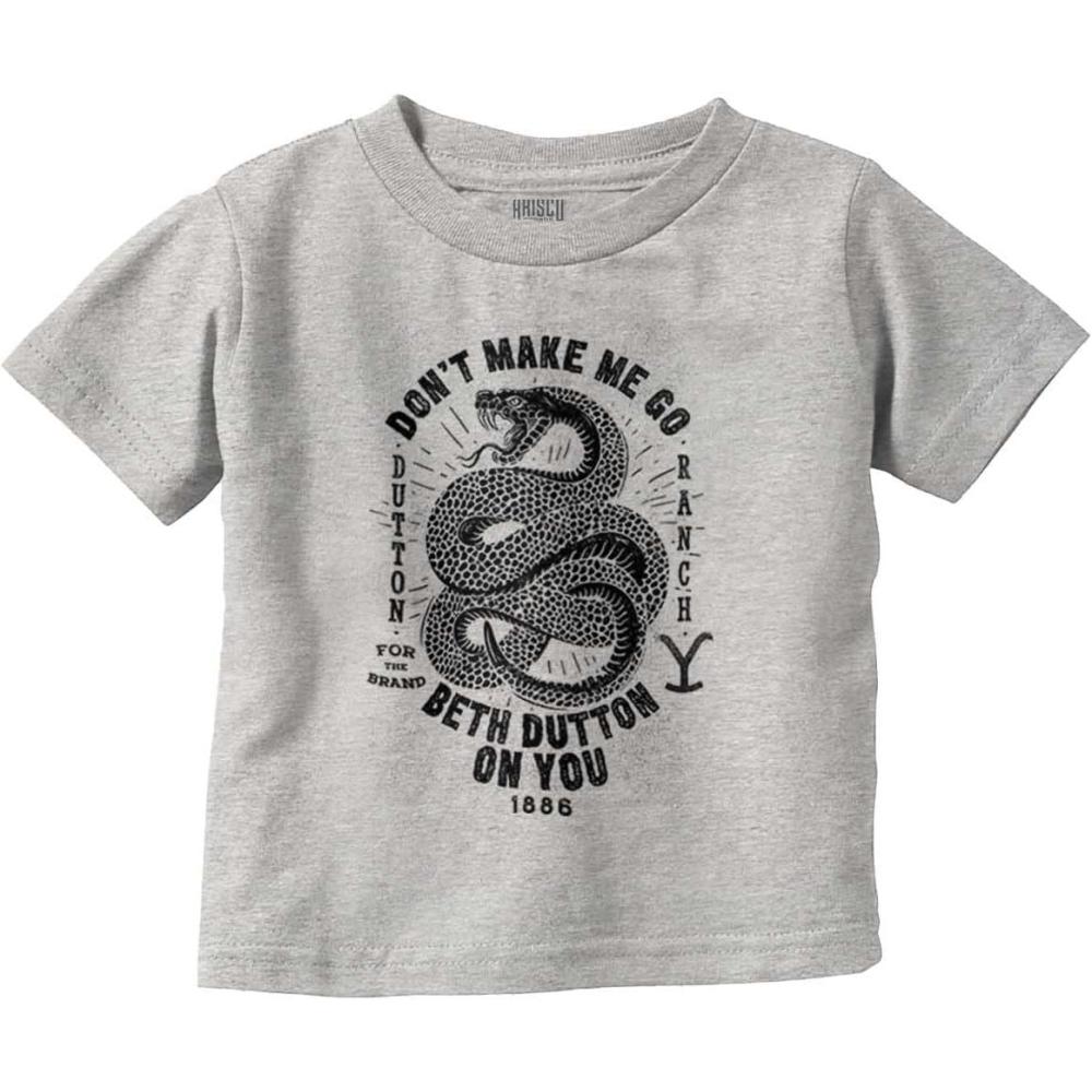 imageYellowstone Snake Beth Dutton On You Toddler Boy Girl T ShirtHeather