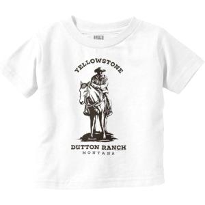 Yellowstone Dutton Ranch Cowboy Toddler Boy Girl T Shirt(White)