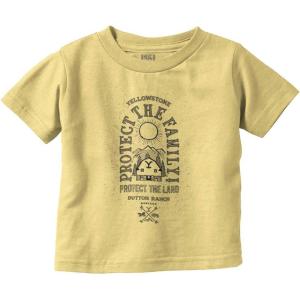 Yellowstone Protect The Family Barn Toddler Boy Girl T Shirt(Butter)