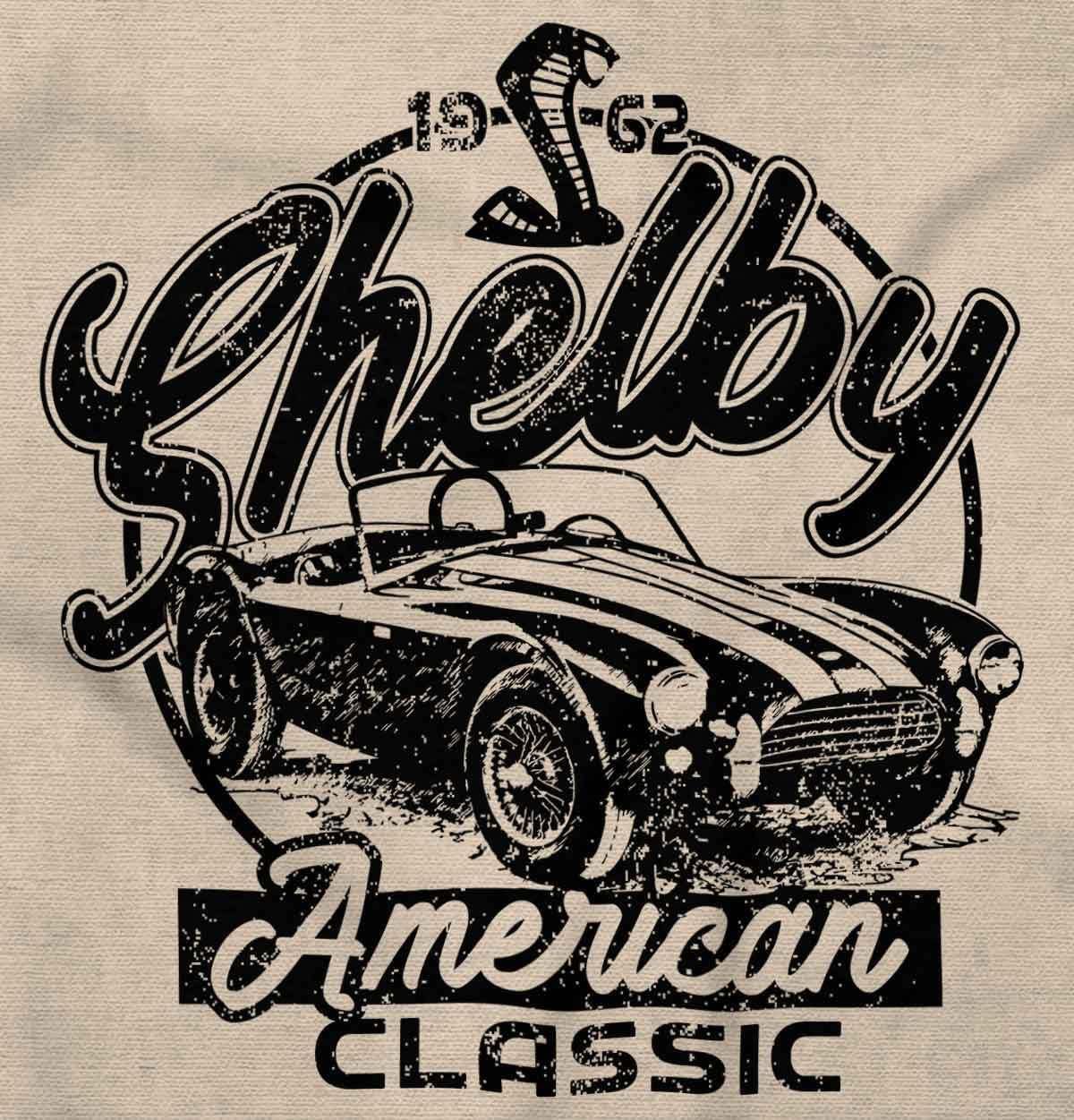 imageAmerican Classic Shelby Racecar Graphic T Shirt Men or WomenSand
