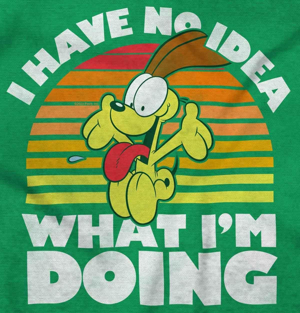 imageBrisco Brands Odie I Have No Idea What Im Doing Baby Romper Boys or Girls