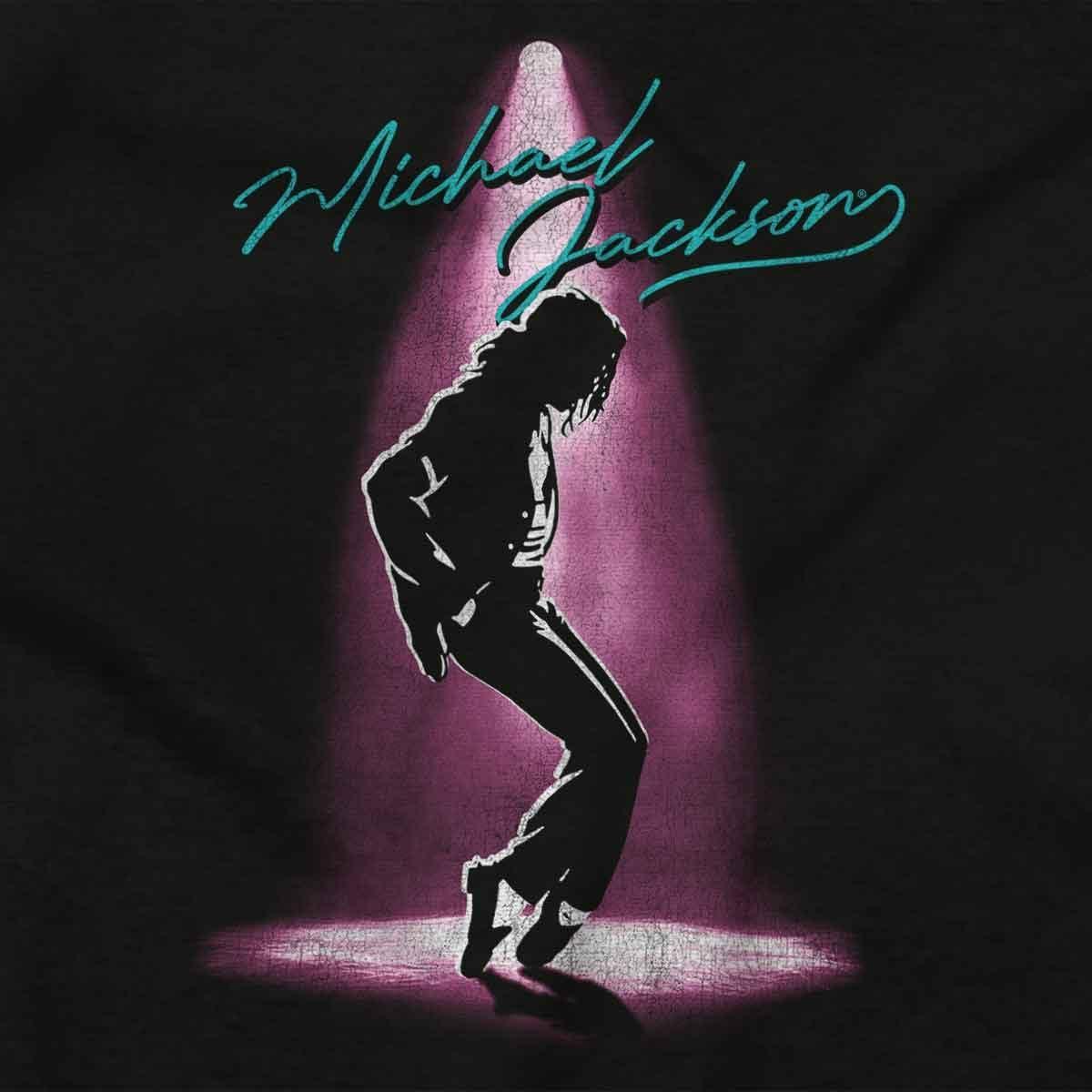 imageMichael Jackson Toe Stand Dance Crewneck T Shirts Boy GirlBlack