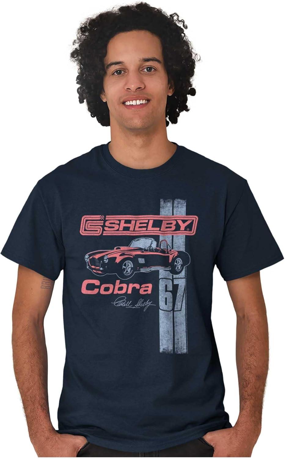 imageShelby Motors Cobra Muscle Car Graphic T Shirt Men or WomenNavy