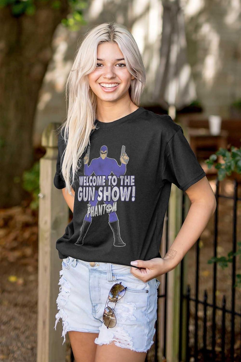 imageBrisco Brands The Phantom Welcome to The Gun Show Graphic T Shirt Men or WomenBlack
