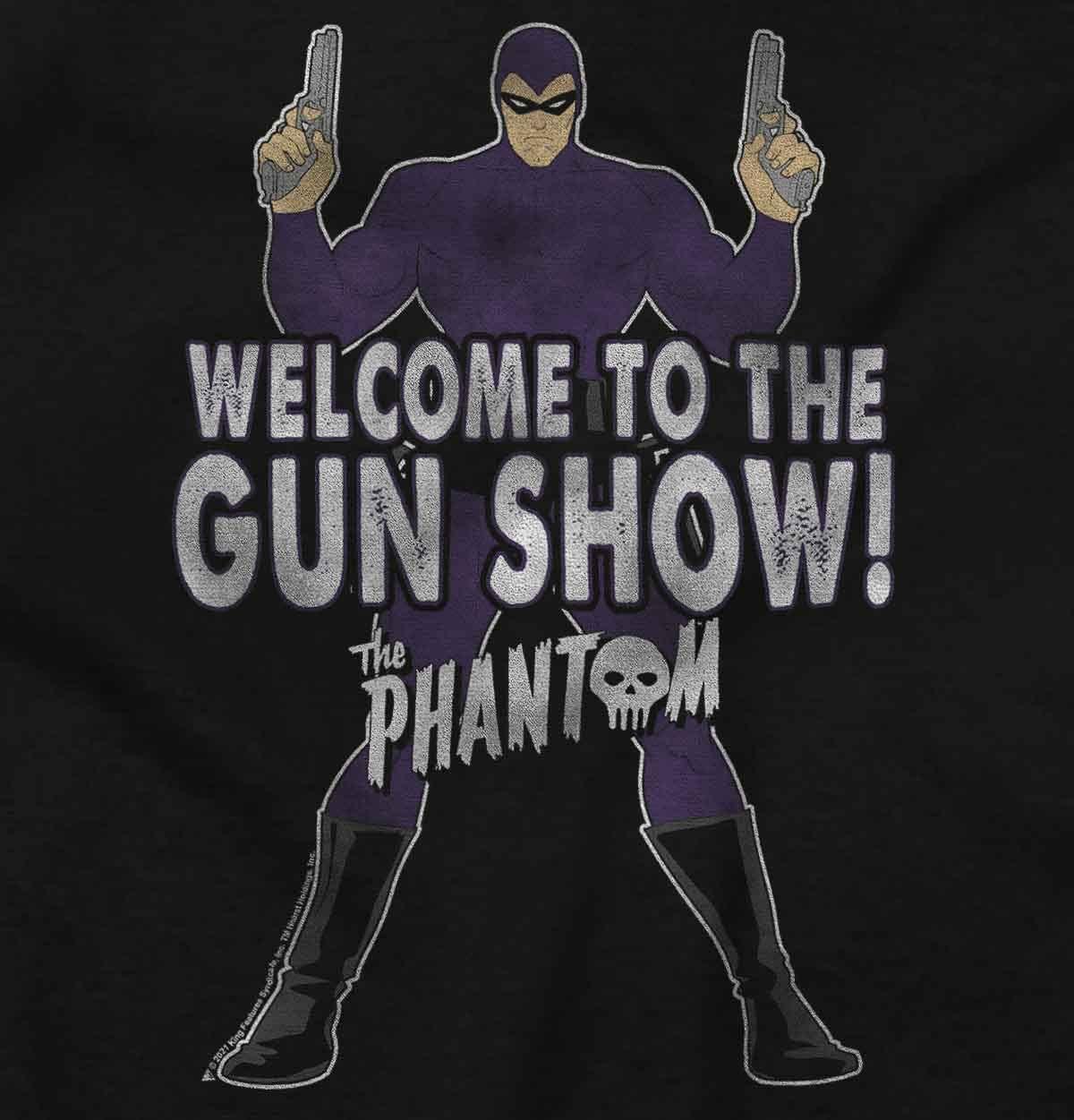 imageBrisco Brands The Phantom Welcome to The Gun Show Graphic T Shirt Men or WomenBlack