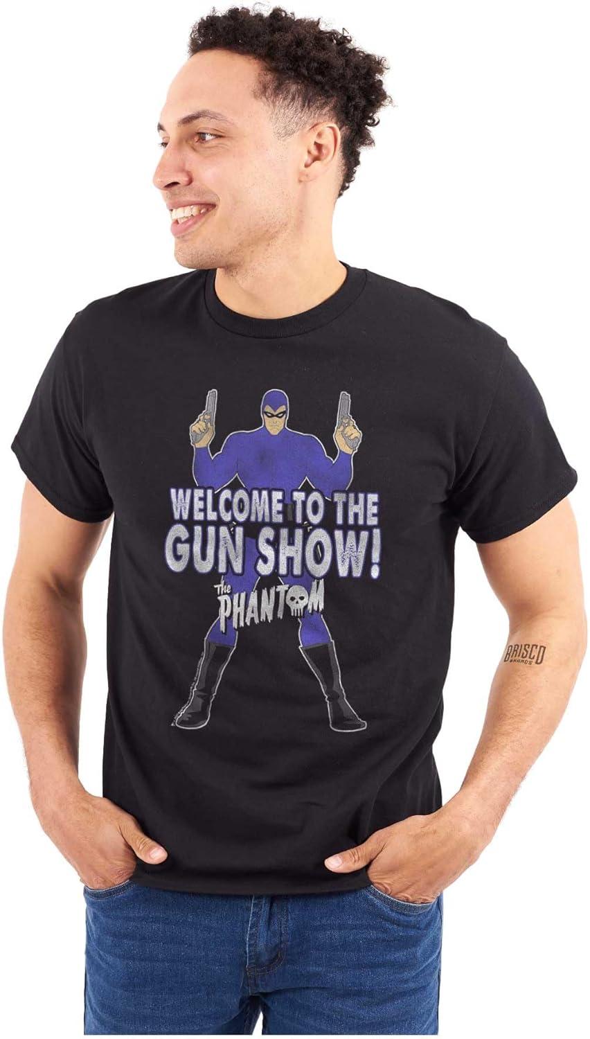 imageBrisco Brands The Phantom Welcome to The Gun Show Graphic T Shirt Men or WomenBlack