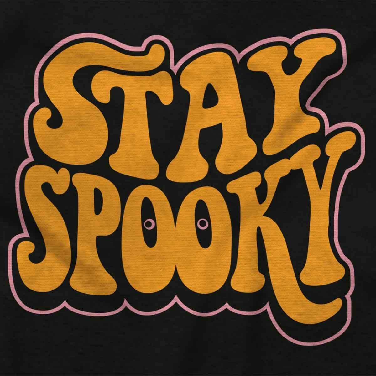 imageBrisco Brands Halloween Stay Spooky Trick Or Treat Sweatshirt for Men or WomenBlack