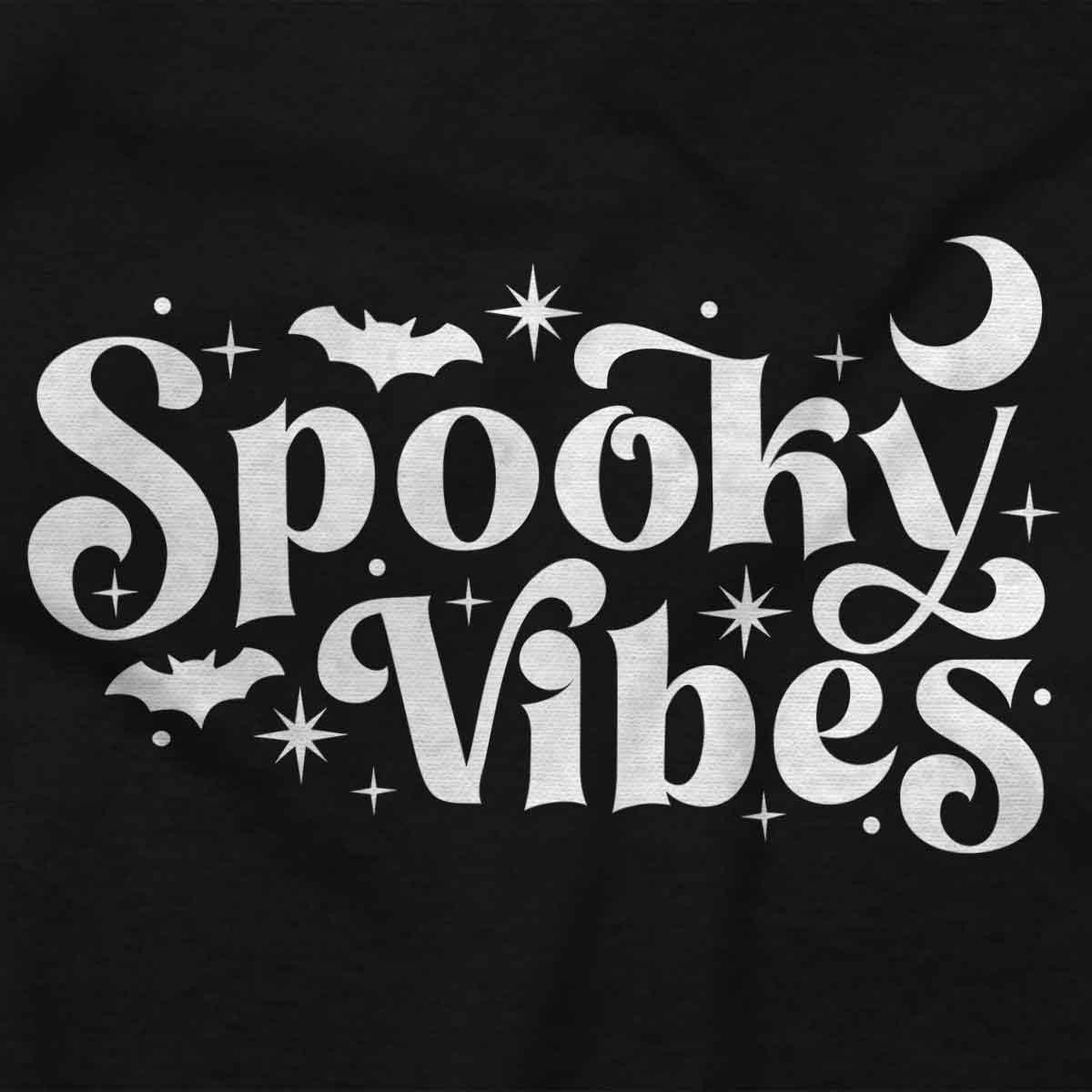 imageCute Halloween Witchy Spooky Vibes Graphic T Shirt Men or WomenBlack