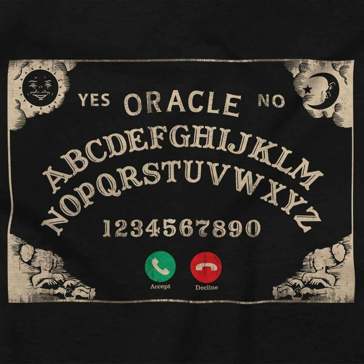 imageFunny Halloween Calling Evil Spirits Long Sleeve Tshirt Men WomenBlack