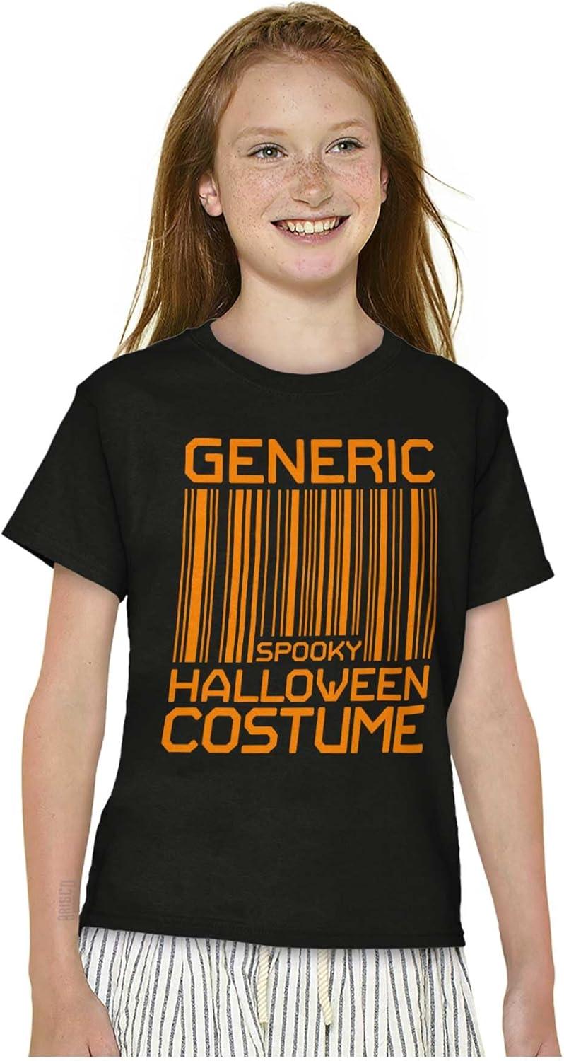 imageGeneric Halloween Costume Barcode Crewneck T Shirts Boy GirlBlack
