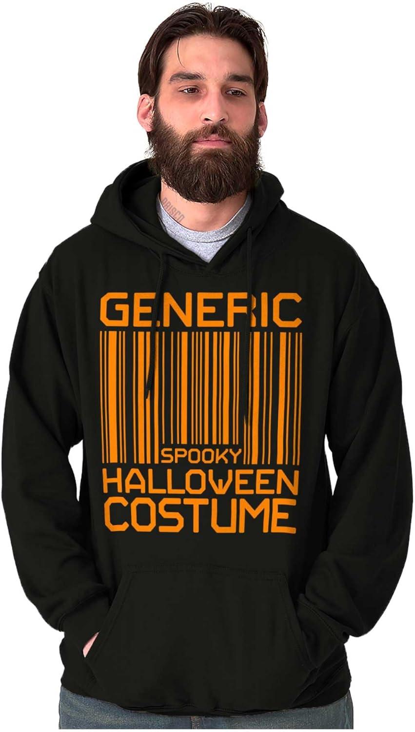 imageGeneric Halloween Costume Barcode Hoodie Sweatshirt Women MenBlack
