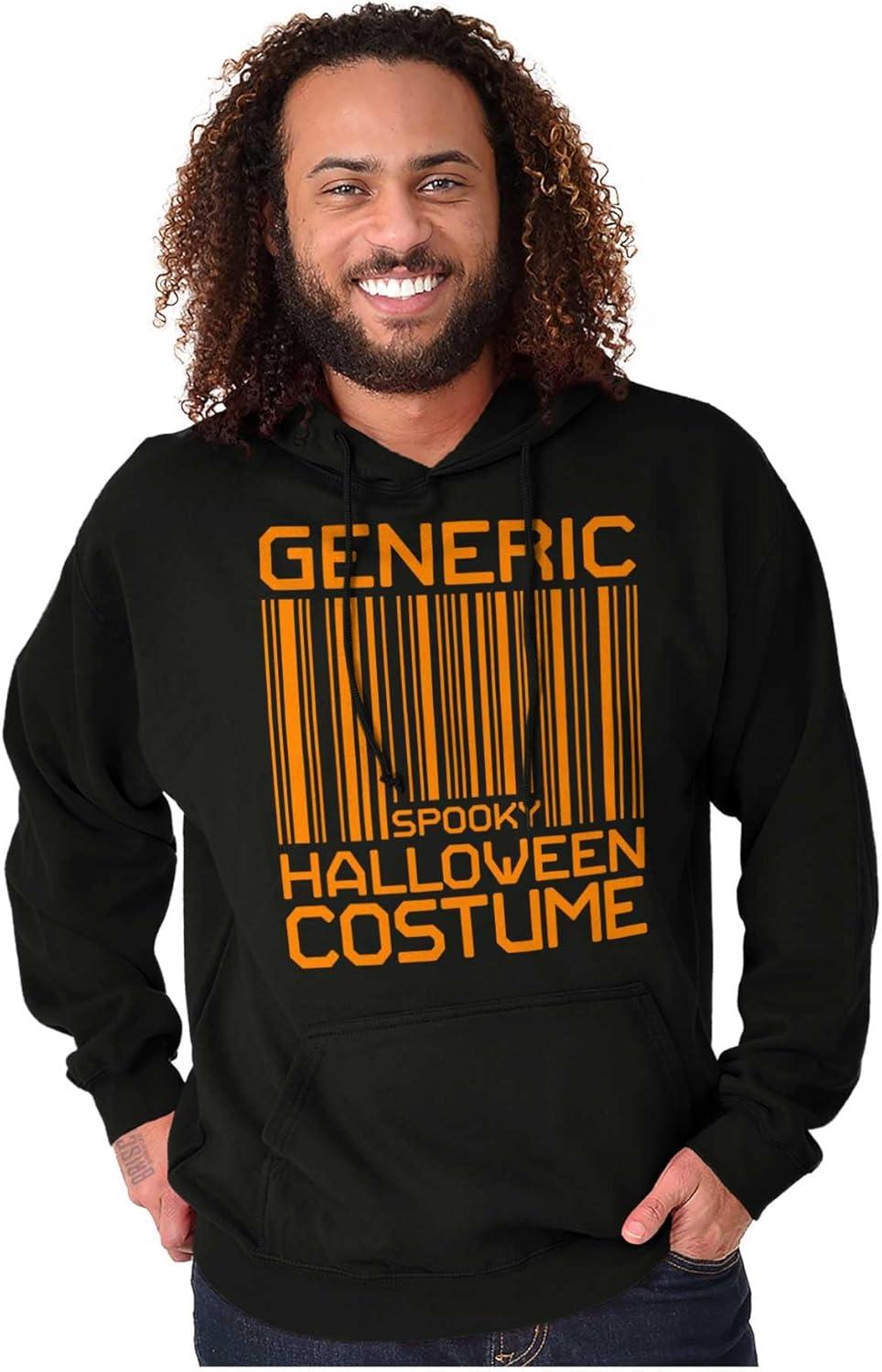 imageGeneric Halloween Costume Barcode Hoodie Sweatshirt Women MenBlack