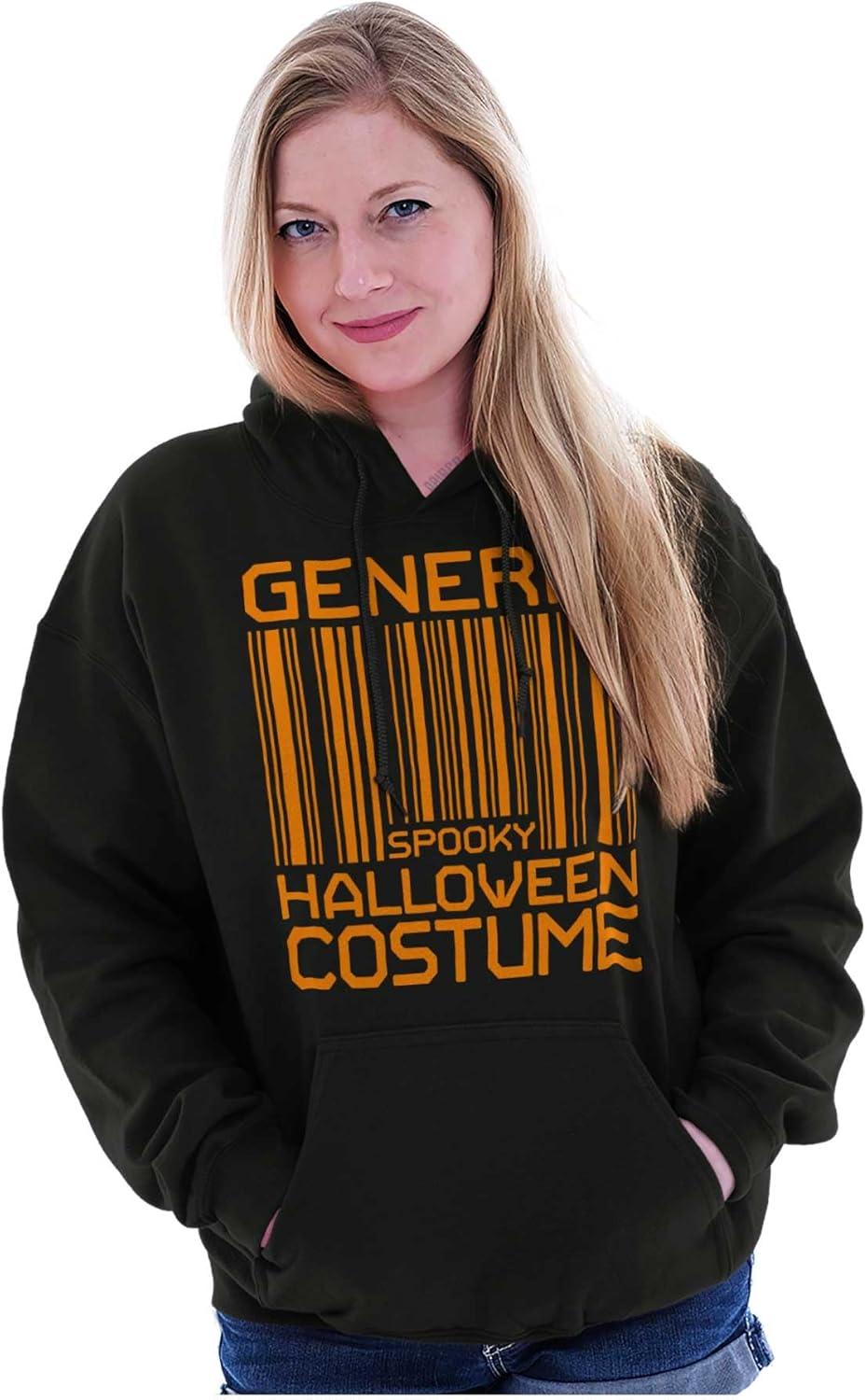 imageGeneric Halloween Costume Barcode Hoodie Sweatshirt Women MenBlack