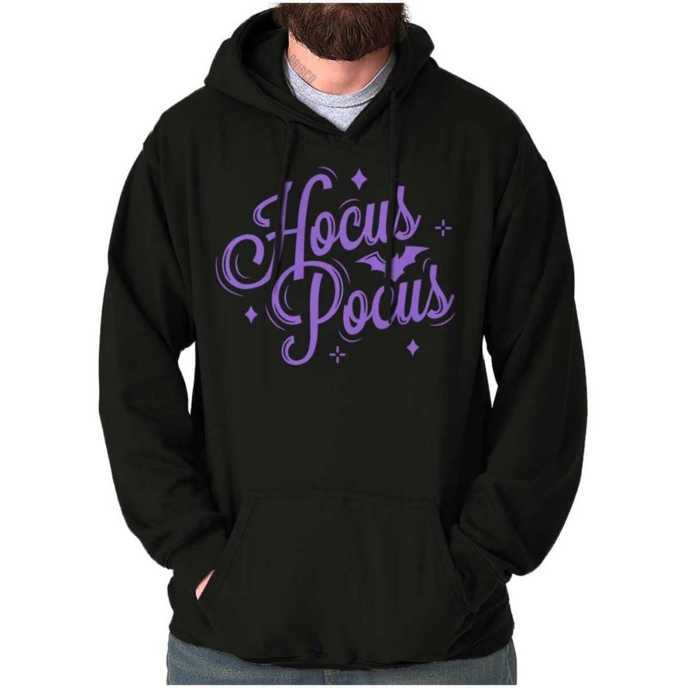 imageBrisco Brands Spooky Halloween Magic Hocus Pocus Hoodie Sweatshirt Women MenBlack