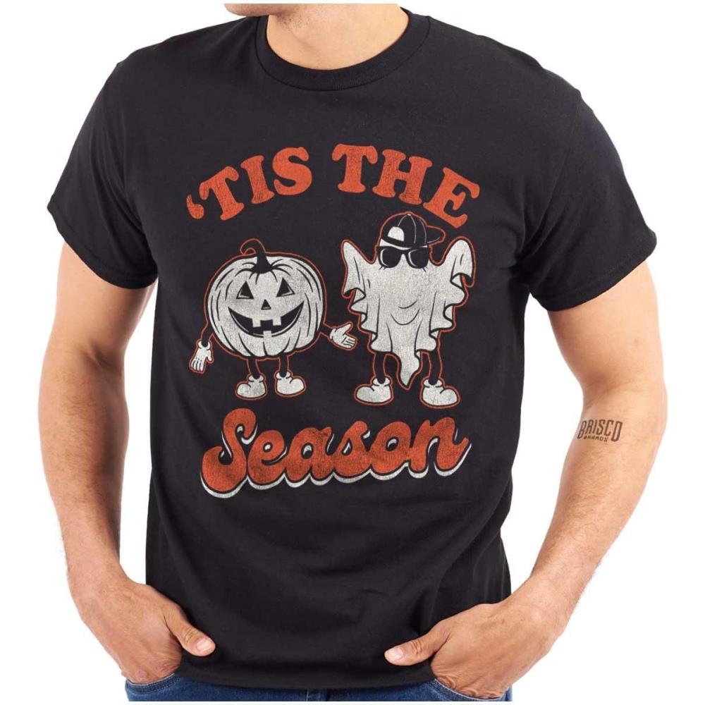 imageHalloween Tis The Spooky Season Graphic T Shirt Men or WomenBlack