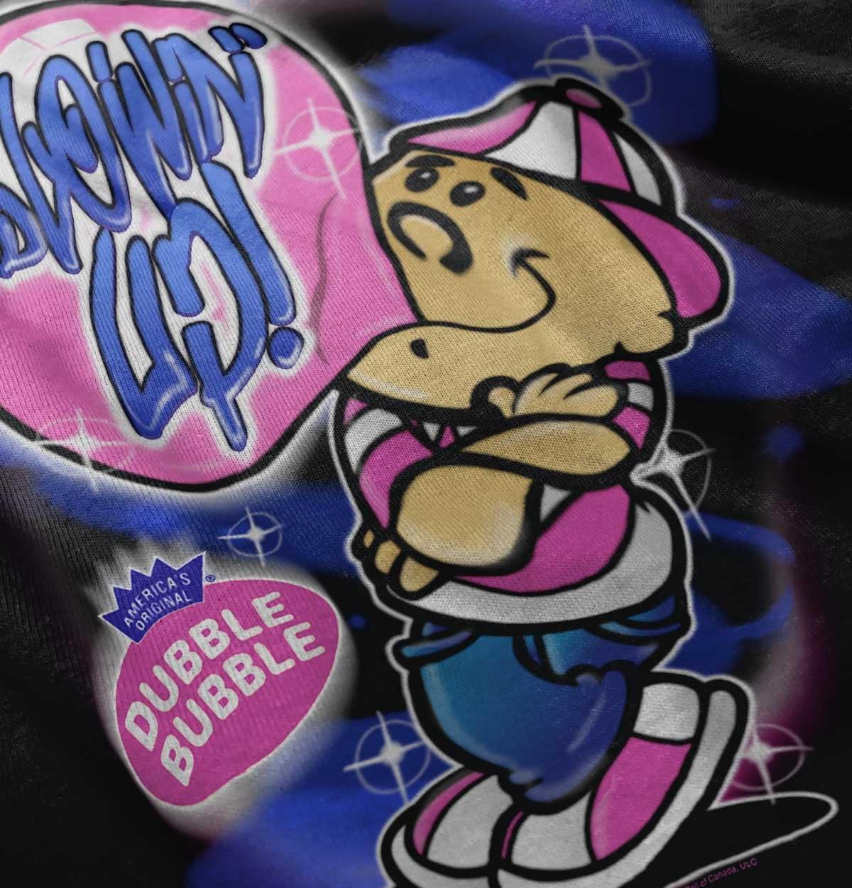 imageAirbrushed Dubble Bubble Blowing Up Toddler Boy Girl T ShirtBlack