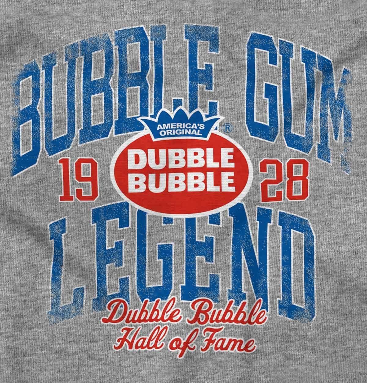 imageBrisco Brands Dubble Bubble Legend Vintage Logo Youth Hoodie Boy GirlSport Grey