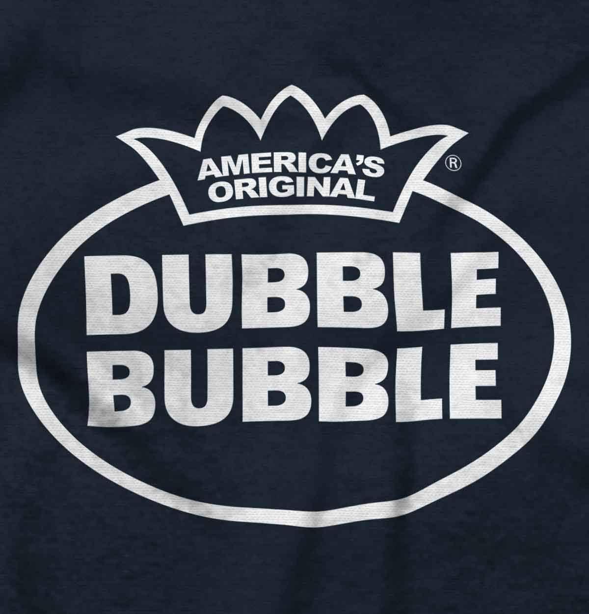 imageDistressed Dubble Bubble Retro Double Toddler Boy Girl T ShirtNavy