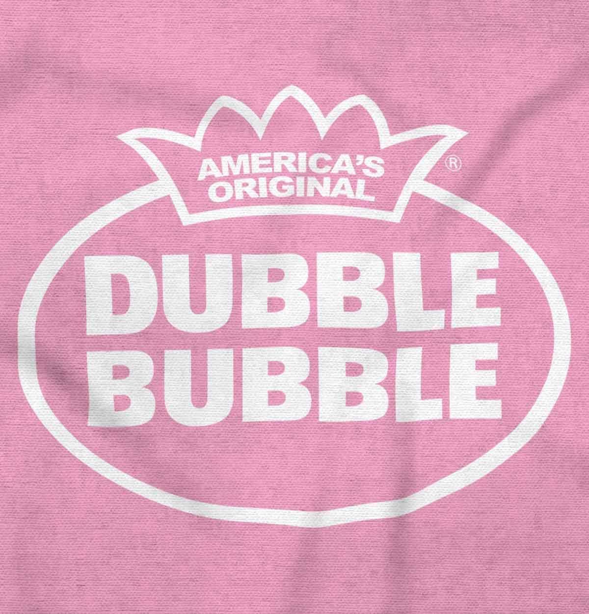 imageDistressed Dubble Bubble Retro Double Toddler Boy Girl T ShirtPink