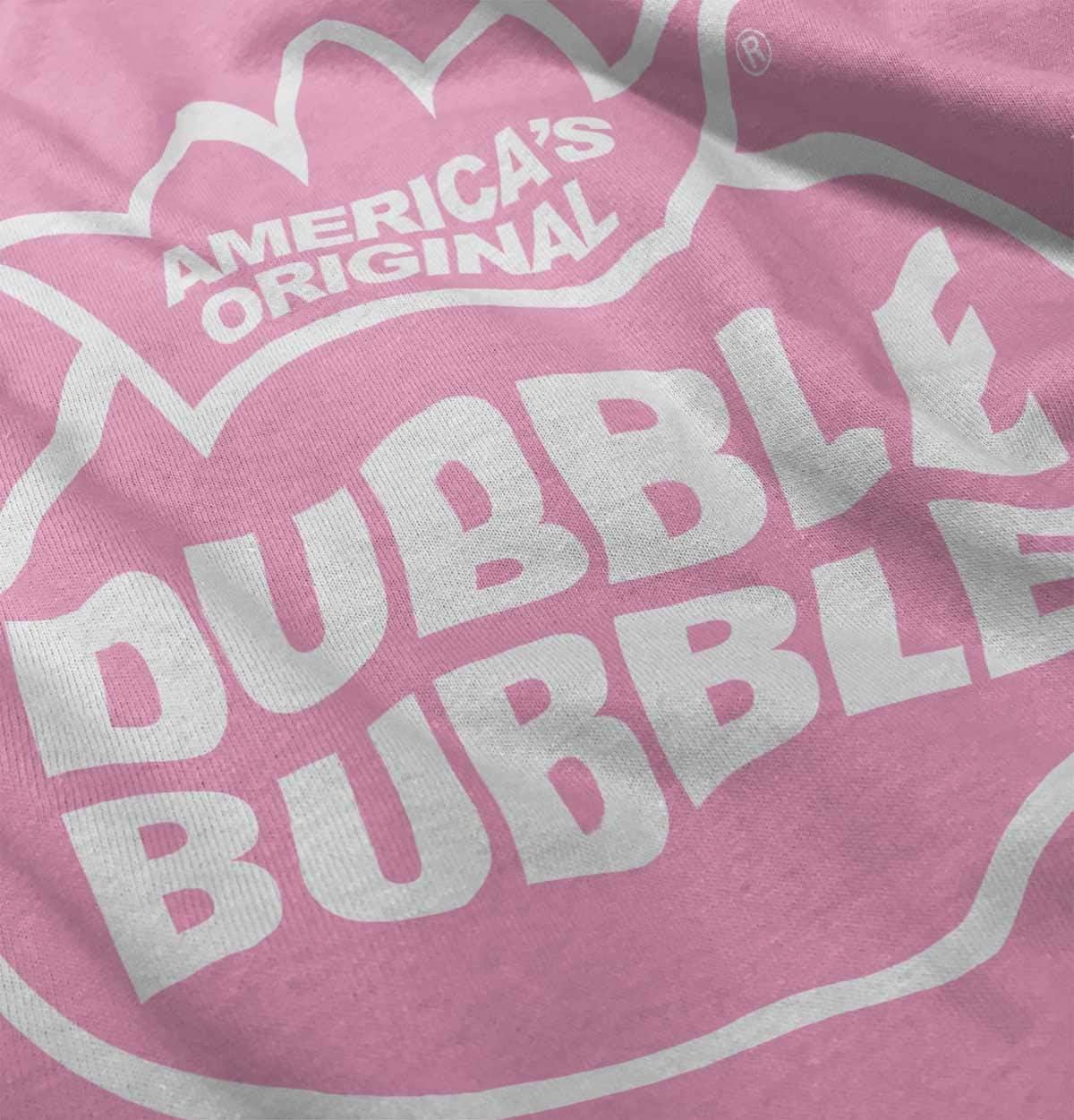 imageDistressed Dubble Bubble Retro Double Toddler Boy Girl T ShirtPink