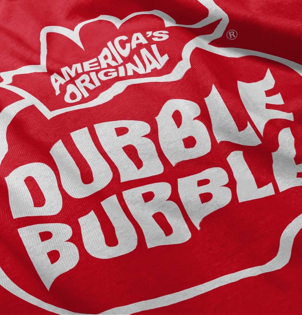 imageDistressed Dubble Bubble Retro Double Toddler Boy Girl T ShirtRed