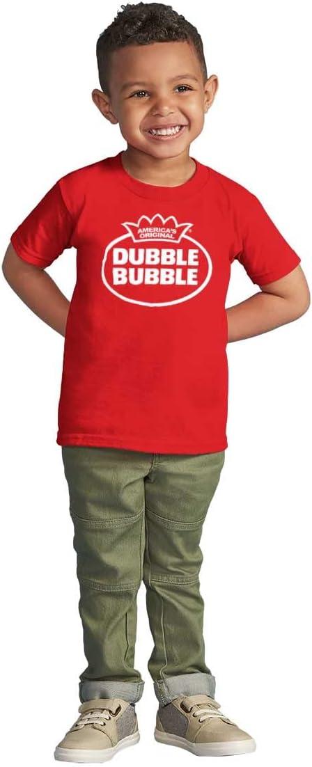 imageDistressed Dubble Bubble Retro Double Toddler Boy Girl T ShirtRed
