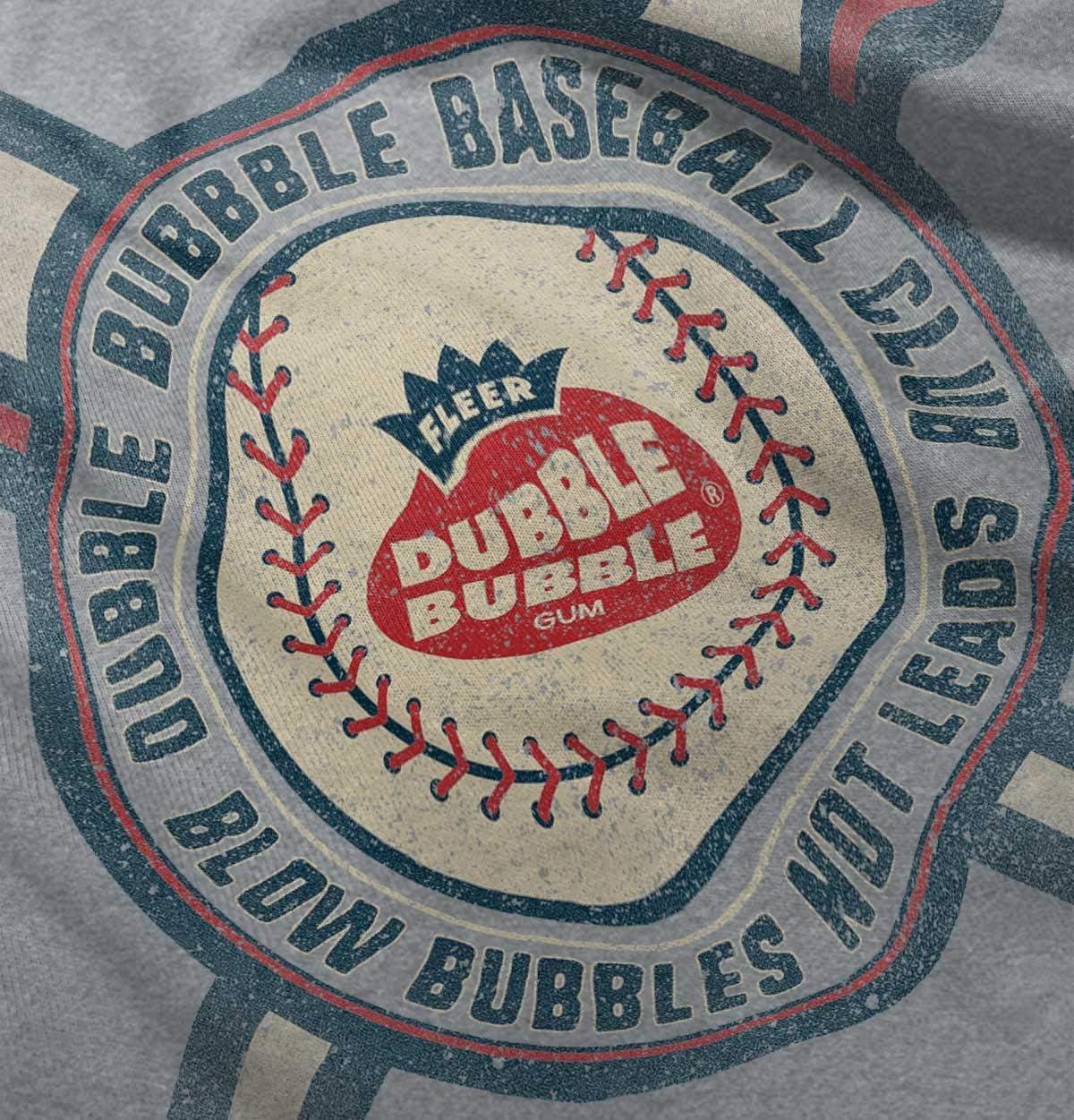 imageDubble Bubble Blow Bubbles Baseball Gum Toddler Boy Girl T ShirtHeather