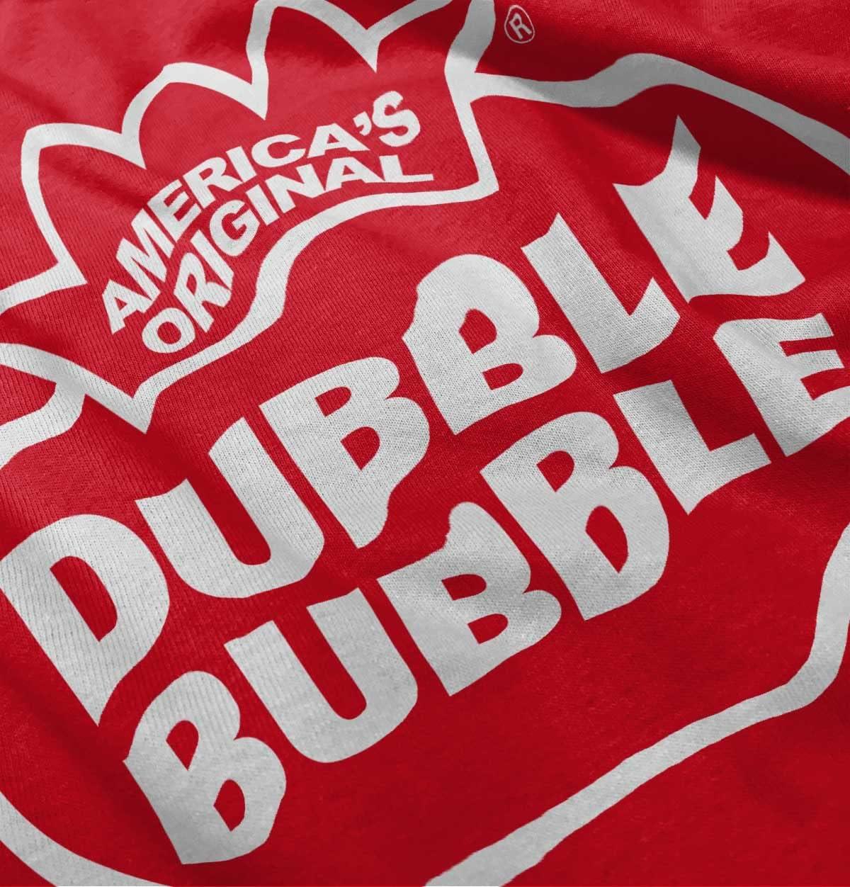 imageOriginal Dubble Bubble Brand Logo Toddler Boy Girl T ShirtRed