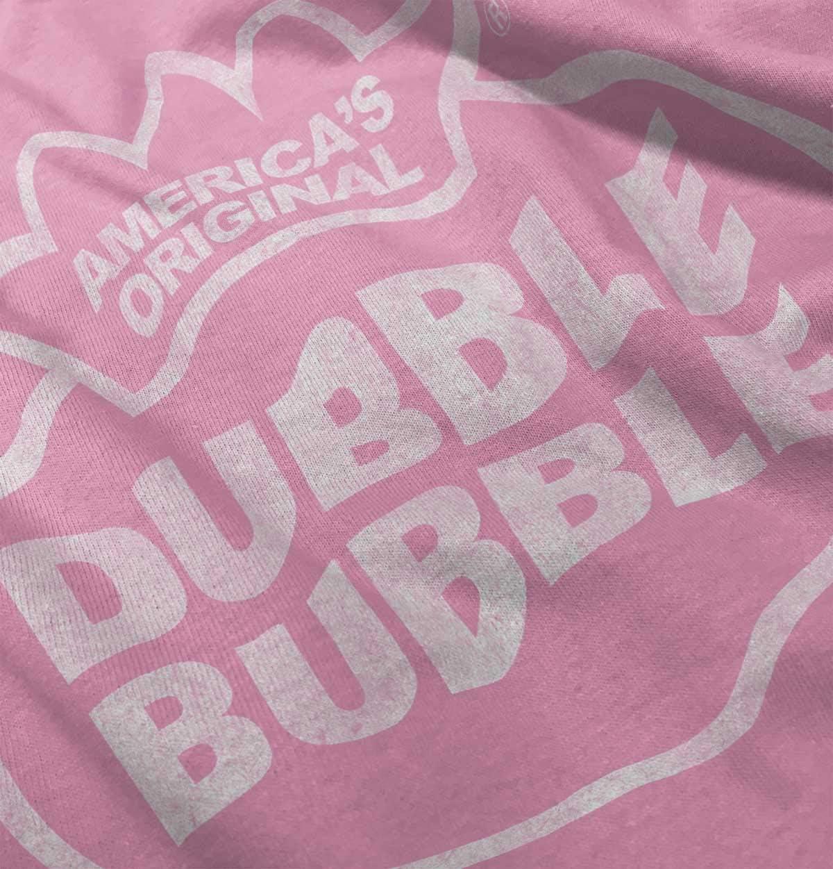imageRetro Dubble Bubble Vintage Classic Logo Toddler Boy Girl T ShirtPink