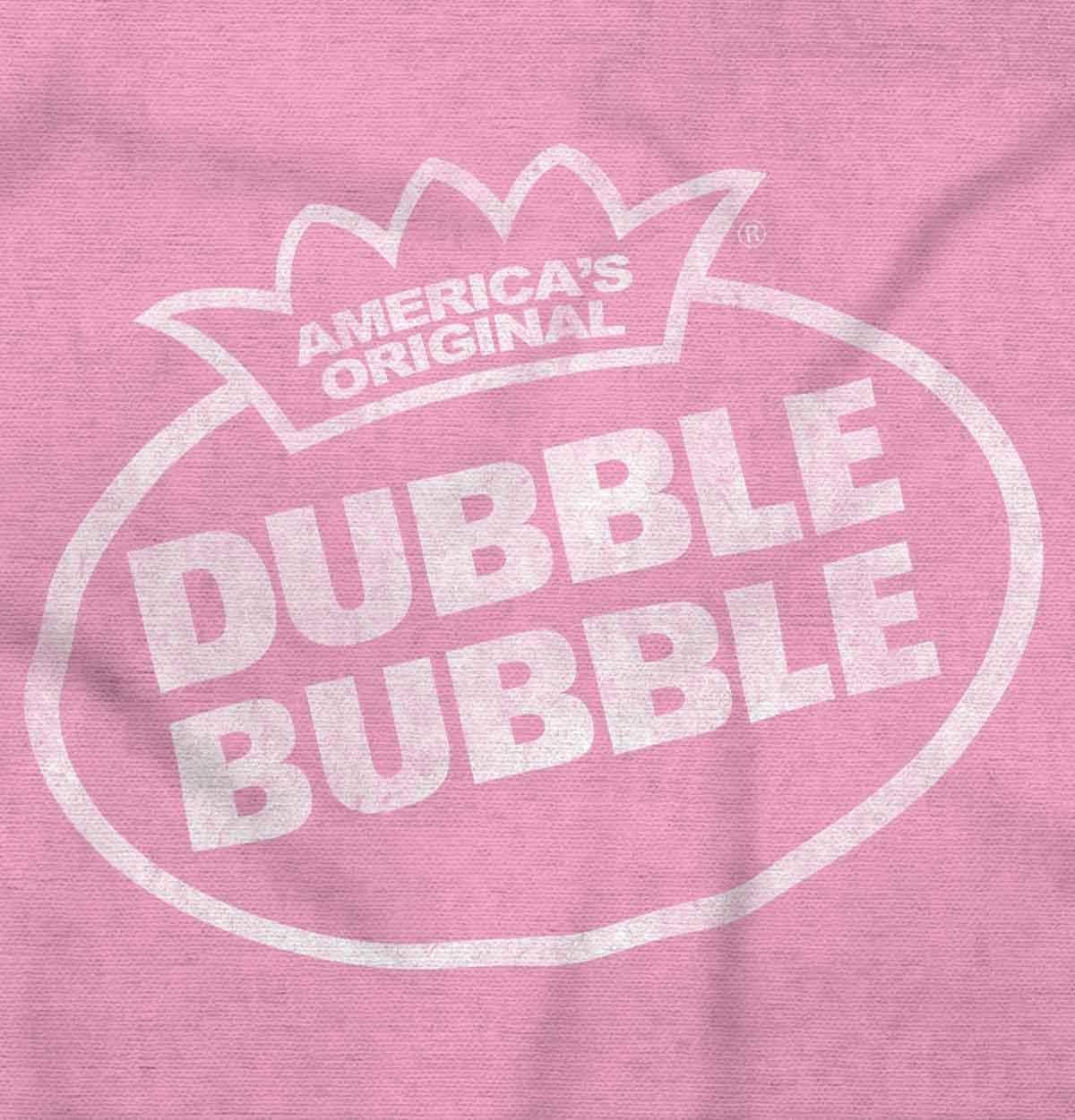 imageRetro Dubble Bubble Vintage Classic Logo Toddler Boy Girl T ShirtPink