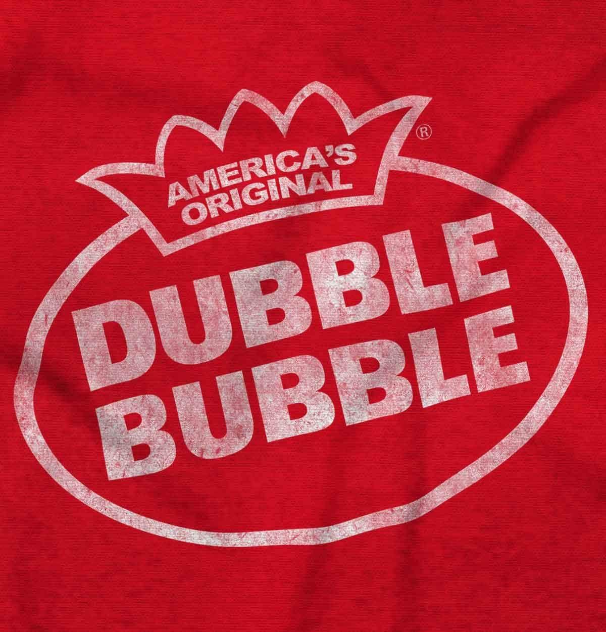 imageRetro Dubble Bubble Vintage Classic Logo Toddler Boy Girl T ShirtRed