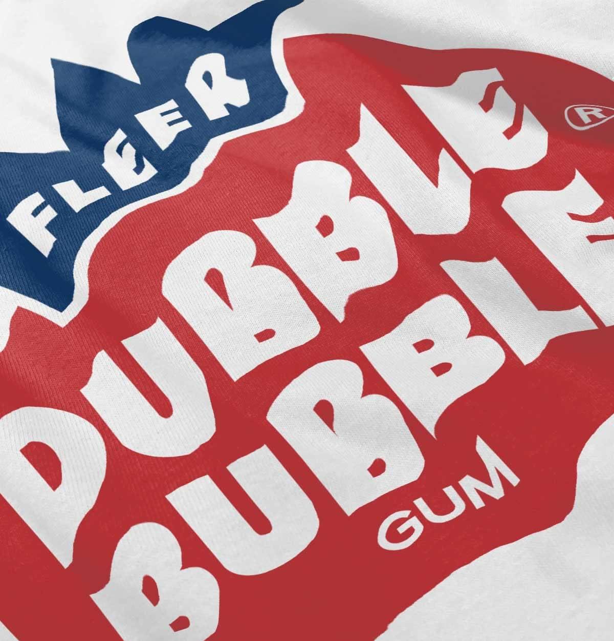 imageRetro Vintage Dubble Bubble Gum Logo Toddler Boy Girl T ShirtWhite