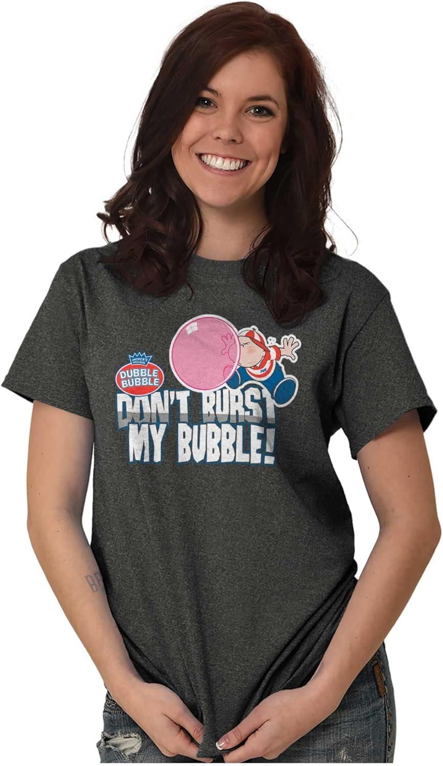 imageVintage Dont Burst Dubble Bubble Graphic T Shirt Men or WomenDark Heather