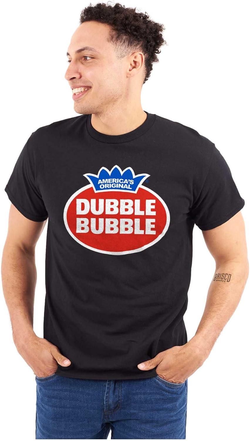imageVintage Dubble Bubble Gum Double Logo Graphic T Shirt Men or WomenBlack