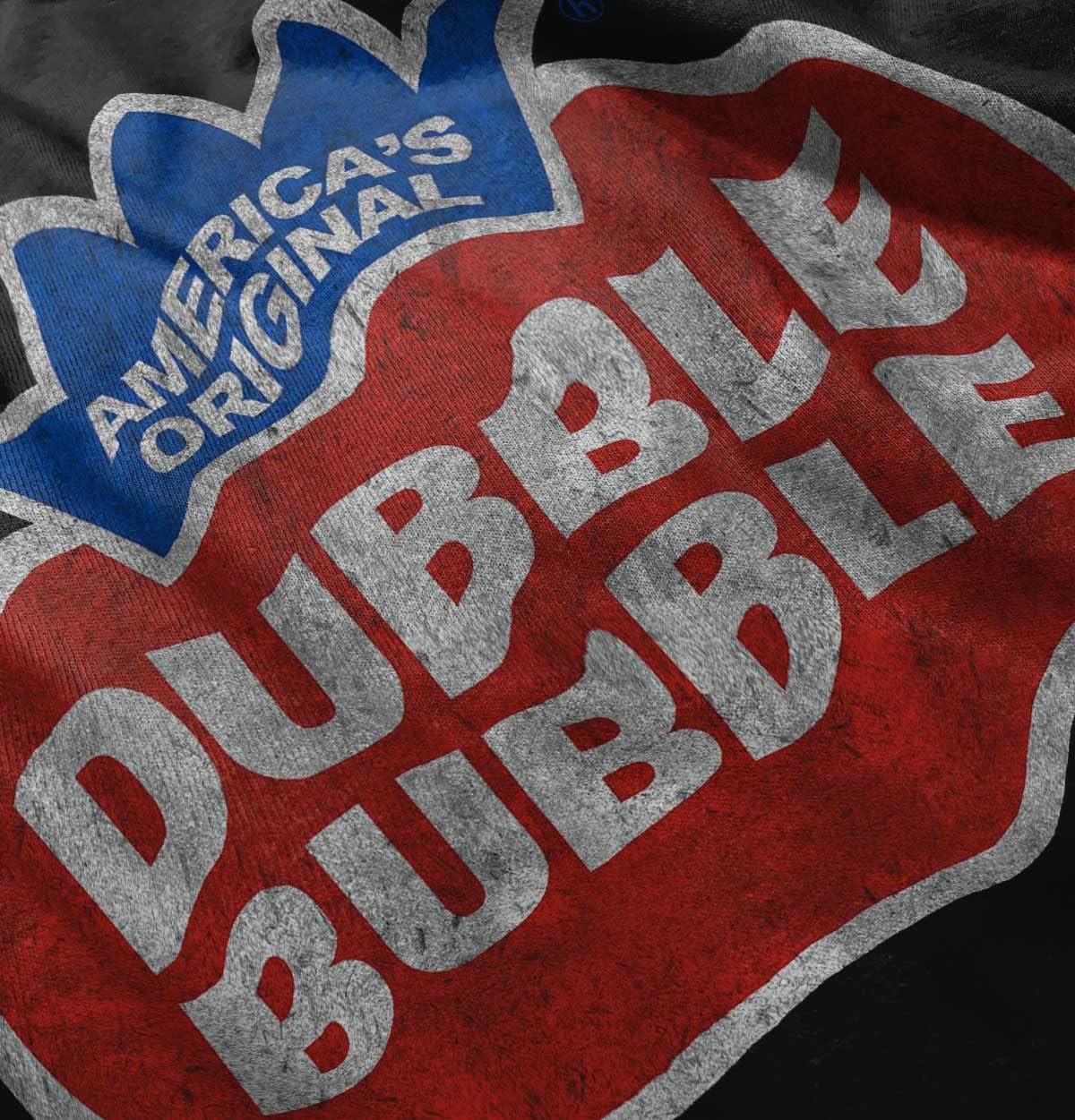 imageVintage Dubble Bubble Gum Double Logo Toddler Boy Girl T ShirtBlack