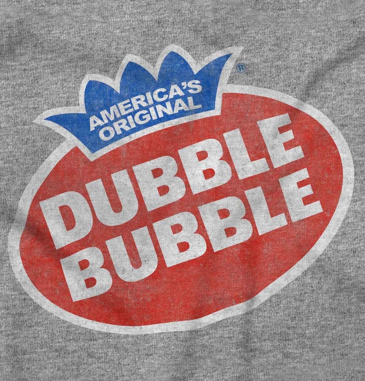 imageVintage Dubble Bubble Gum Double Logo Toddler Boy Girl T ShirtHeather