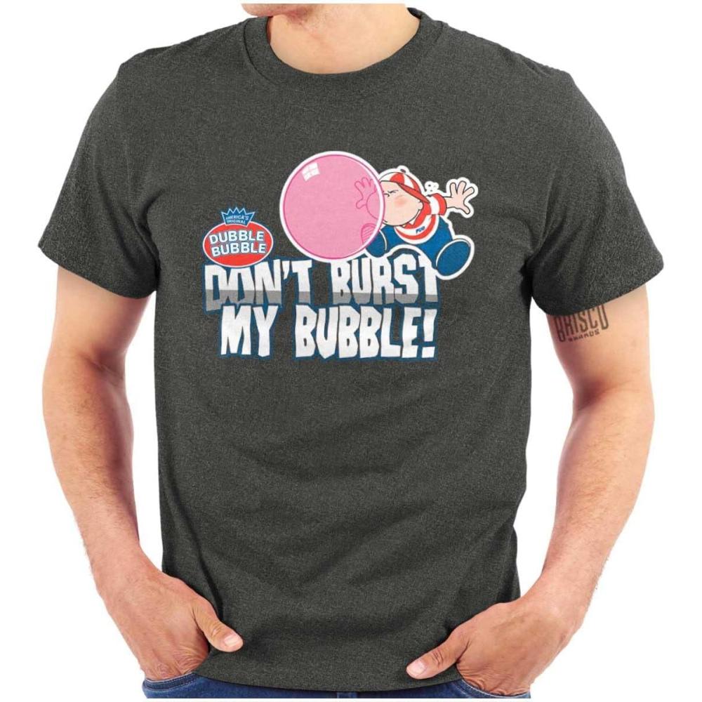 imageVintage Dont Burst Dubble Bubble Graphic T Shirt Men or WomenDark Heather