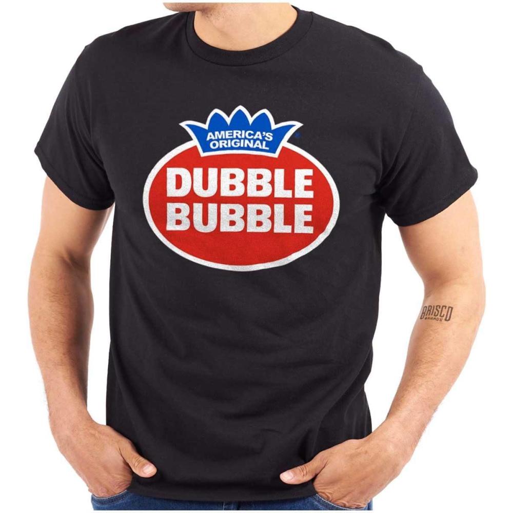 imageVintage Dubble Bubble Gum Double Logo Graphic T Shirt Men or WomenBlack