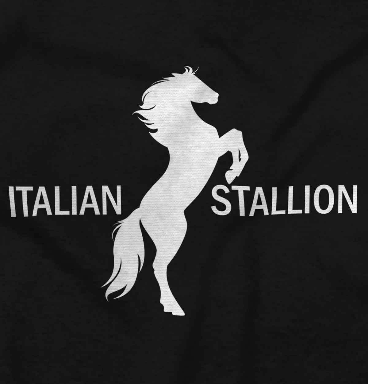 imageBrisco Brands Italian Stallion Adorable Stud Baby Bodysuit Jumper BoysBlack