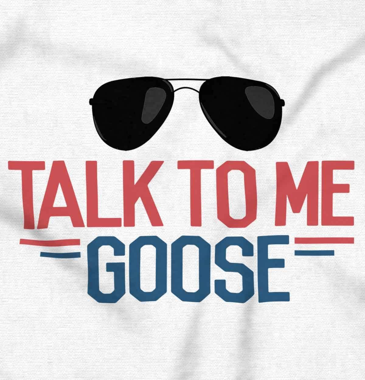 imageBrisco Brands Talk to Me Goose Aviator Sunglasses Baby Romper Boys or Girls