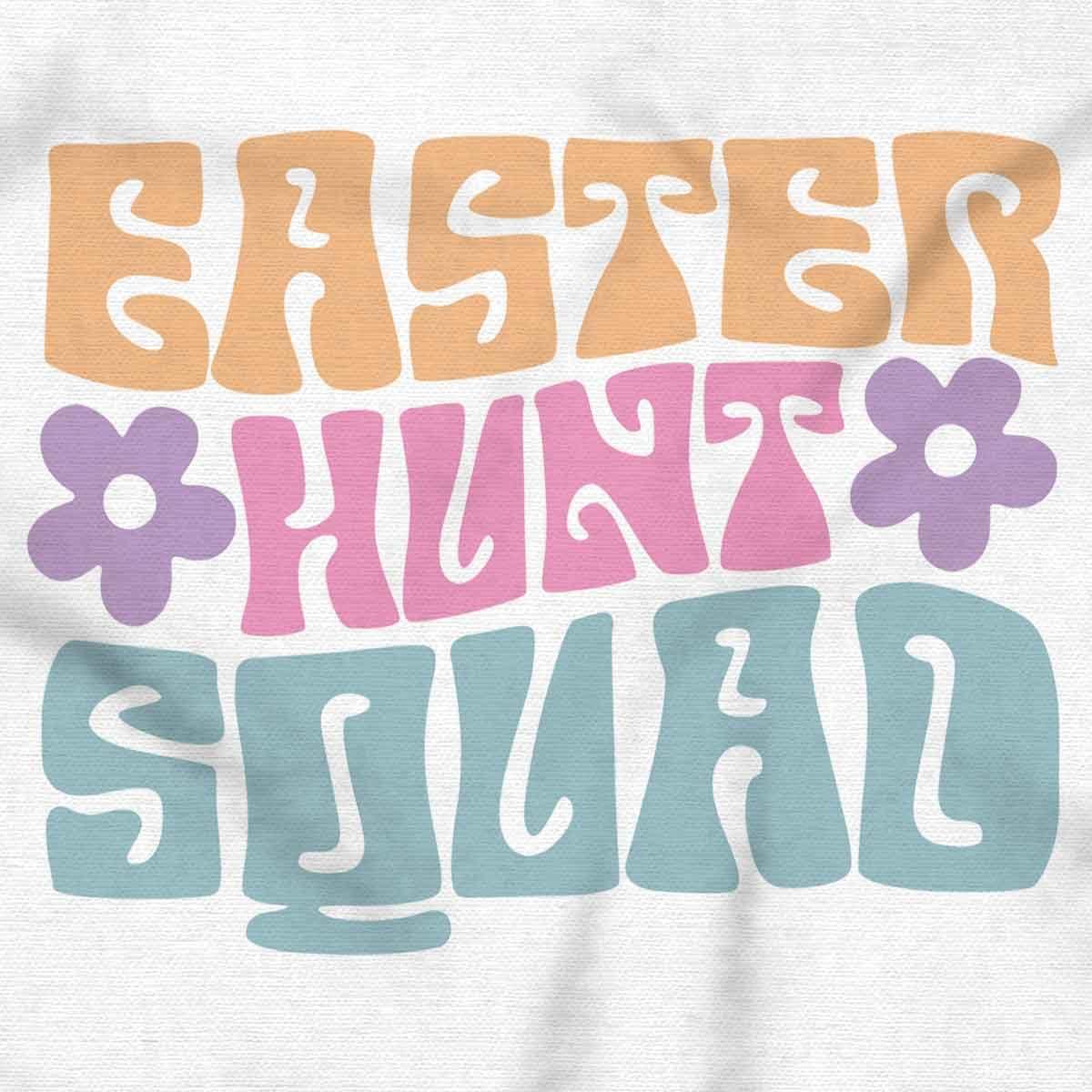 imageBrisco Brands Cute Easter Egg Hunt Squad Daisies Baby Bodysuit Jumper GirlsWhite