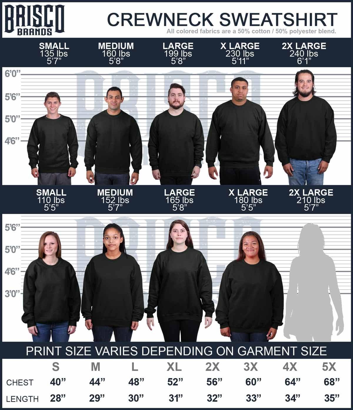 imageBrisco Brands Fall Autumn Ghosts and Pumpkins Sweatshirt for Men or WomenBlack