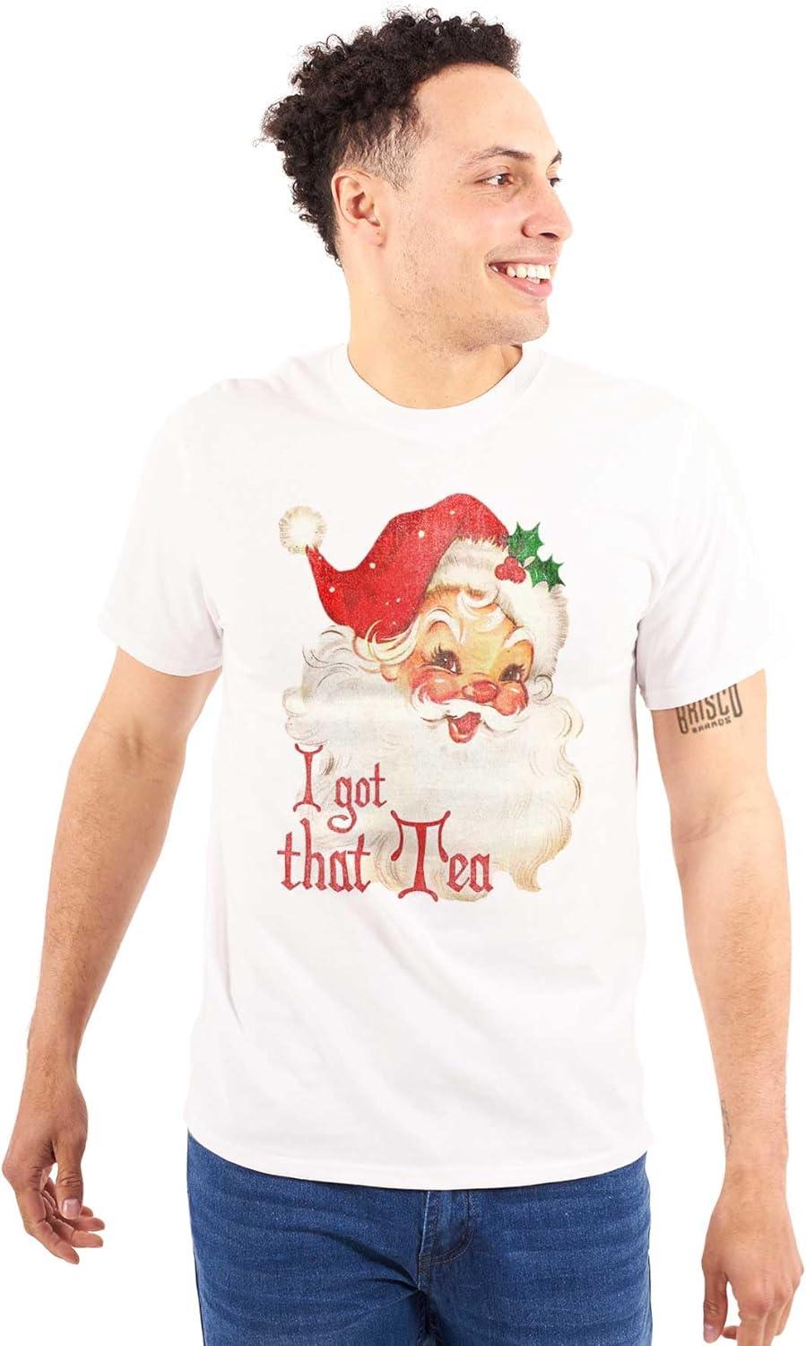 imageChristmas Santa I Got That Tea Graphic T Shirt Men or WomenWhite